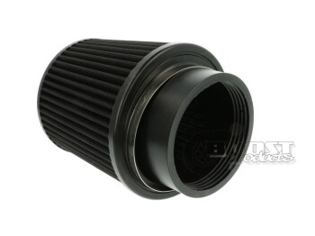Universal air filter 127mm / 89mm connection, black |...