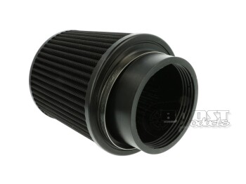 Universal Luftfilter schwarz 127mm / 89mm Anschluss