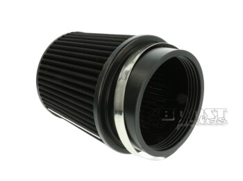 Universal Luftfilter schwarz 127mm / 100mm Anschluss