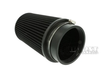 Universal air filter 200mm / 100mm connection, black |...