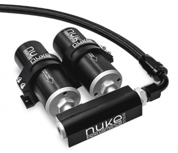 Dual Anschluss für 2x Nuke Benzinfilter Slim