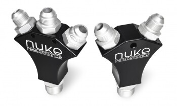 X-fitting with three outlet ports | Nuke Performance