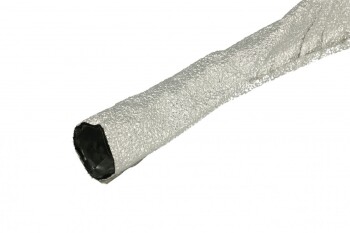 Carbonfaser Hitzeschutzschlauch - 21mm Durchmesser - 1m lang | Teknofibra