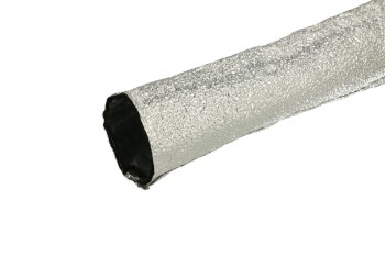 Carbonfaser Hitzeschutzschlauch - 31mm Durchmesser - 1m lang