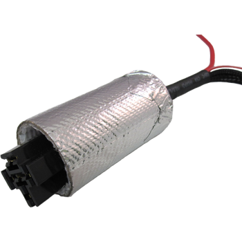 Connector Heat Protection - silver - 32mm / 75mm length -...