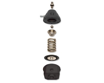 DWR1000 adjustable fuel pressure regulator, anodized black