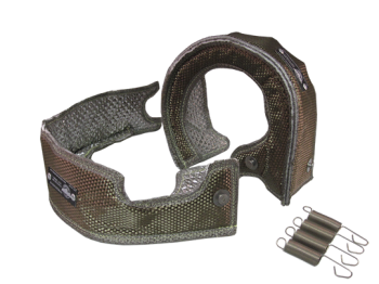 Porsche 997 VGT Turbo Blanket - lava / left side