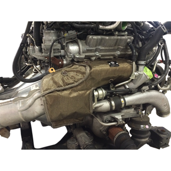 Hitzeschutz - Turbolader / Kr&uuml;mmer links Nissan GT-R...
