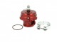 TiAL QR 35mm Blow Off Ventil rot - Edelstahl Flansch