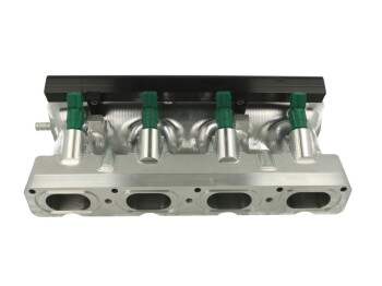 Intake manifold for VAG 2.0 TFSI / TSI (EA888 Gen 1&2) - CNC milled - with extra injector ports