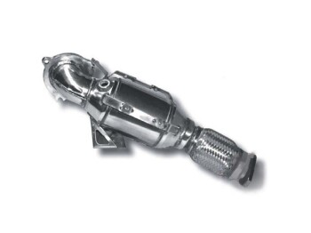 HJS Tuning Downpipe 70mm Ford Fiesta 1.6 ST JTJB