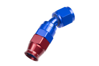 Dash 6 / -06 AN PTFE Fitting - blau / 30grad | RHP