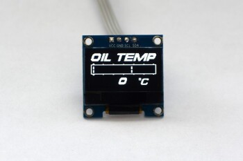 OLED 0.96 Zoll digitale Öltemperaturanzeige (Celsius)
