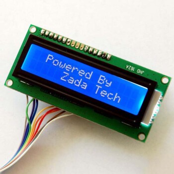 Blue Negative 16x2 LCD | Zada Tech