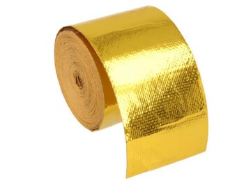 10m Heat Protection Tape - Gold - 50mm Width