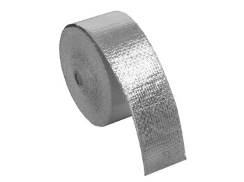 10m heat protection aluminium tape - silver - 25mm width...