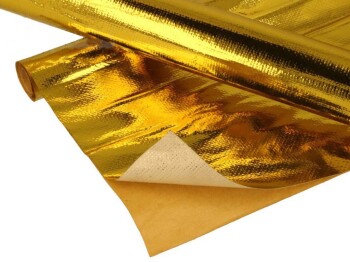 Hitzeschutz - Matte Gold - 30x30cm