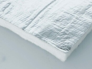 Heat Protection - Fiberglass Mat with Aluminum Coating...