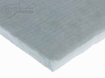 Hitzeschutz - Glasfasermatte mit Alubeschichtung 15mm - 60x90cm