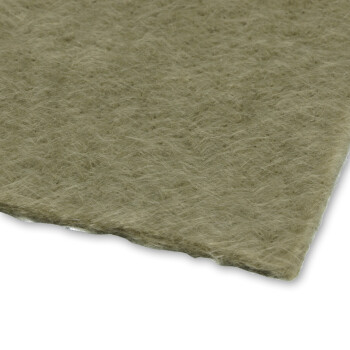 Hitzeschutz - Titanmatte mit Aluminiumschild - 30x30cm