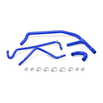 Ford Mustang EcoBoost Silicone Ancillary Hose Kit, 2015+, blue | Mishimoto