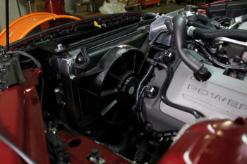 Ford Mustang GT Performance Aluminum Radiator, 2015+ | MMRAD-MUS8-15