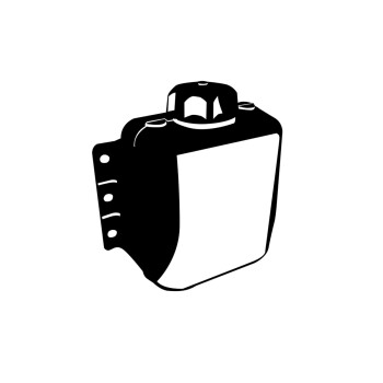 Aluminum Coolant Overflow Tank, fits for Subaru WRX/STI...