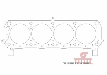 Zylinderkopfdichtung für Lotus / 104,6mm / 0,70mm |...