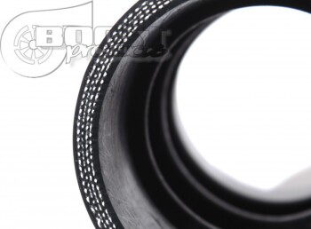 Silikon Reduzierbogen 45°, 80 - 60mm, schwarz | BOOST products