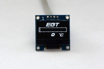 OLED 0.96" digital single exhaust gas temperatur...