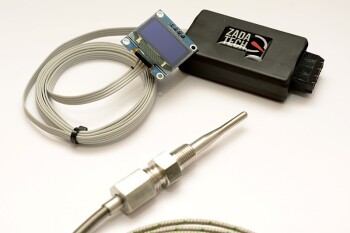 OLED Abgastemperaturanzeige inkl. Sensor (Celcius) | Zada Tech
