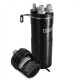 Universal Dual inlet Competition Oil Catch Can 1,0 liter