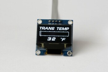 OLED digitale Getriebetemperaturanzeige (Fahrenheit) |...