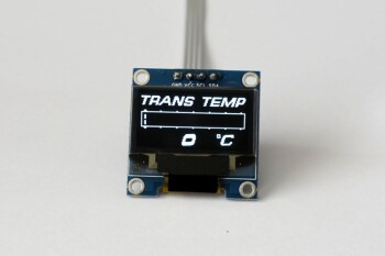 OLED 0.96 Zoll digitale Getriebetemperaturanzeige (Celsius)