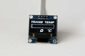 OLED digitale Getriebetemperaturanzeige (Celsius) | Zada...