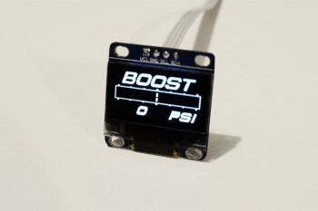 OLED 0.96" digital single boost pressure gauge (psi)