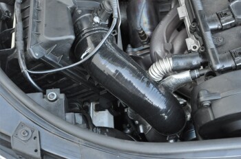 034Motorsport Turbo Inlet Hose, High Flow Silicone, Black, Audi A4 2.0 TFSI (2005-2008)