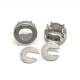 Rear Differential Carrier Mount Insert Kit, Billet Aluminum, Audi A4 Quattro (2002-2005)