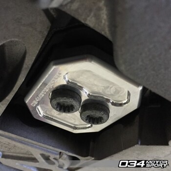 Transmission Mount Insert, Billet Aluminum, Audi A6 (2012-2016)