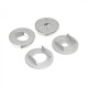 Billet Aluminum Rear Subframe Mount Insert Kit, B8/B8.5, Audi A4 (2008-2016)