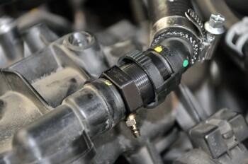 Ansaugbrücken Adapter mit Ladedruckanschluss, Volkswagen Golf R (2012)