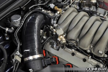 034Motorsport Silicone Throttle Body Inlet Hose, High-Flow, Audi S5 4.2L FSI (2008-2012)