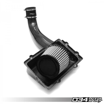 X34 Carbon Kaltluft Ansaugsystem, Audi A3 1.8 TFSI (2015-2017) | 034Motorsport