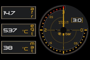 Lancia Delta Integrale 7 colour TFT graphical LCD multi...