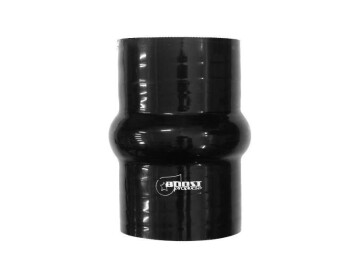 Silicone Coupler - Single Hump, 76mm, Black