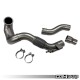 034Motorsport Cast Stainless Steel Racing Downpipe for 8V Audi A3 FWD & MkVII Volkswagen Golf/GTI EA888 Gen 3 1.8T/2.0T engines