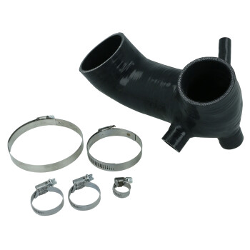 034Motorsport HOSE,20V INTAKE BLACK SIL,AAN