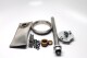 Stainless steel Power Modul Installation kit with welding flange | Fuelab