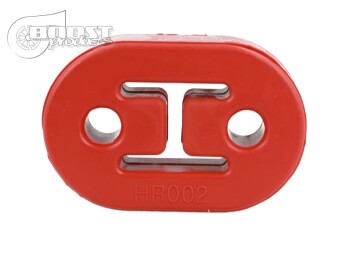 Auspuffgummi rot - hitzefest (3 Stück pro Packung)