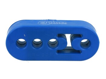 Auspuffgummi flexibel blau - hitzefest (1 Stück pro Packung)